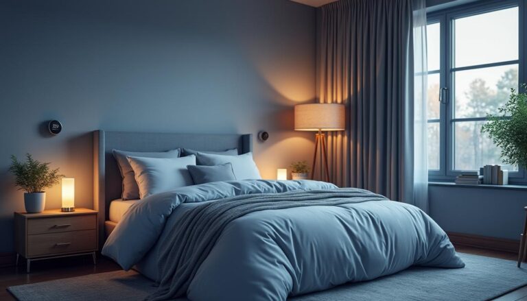 Aménager sa chambre pour un sommeil profond (lumière, température, literie)