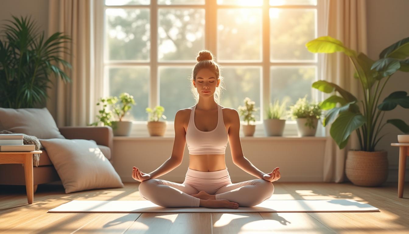 Yoga doux à la maison : enchaînement 10 min pour débuter