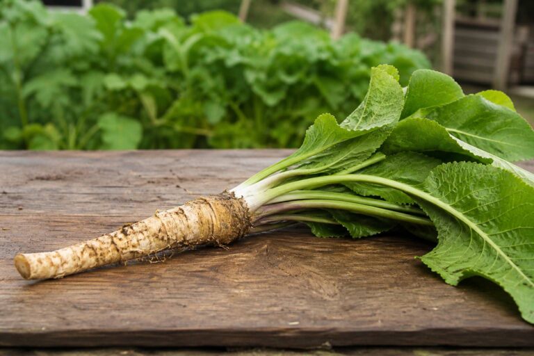 Armoracia rusticana : le raifort, ce condiment aux vertus puissantes