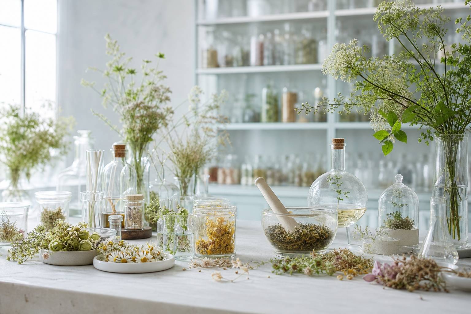 Photographie illustrative: Bénédictine : histoire et plantes de la liqueur normande