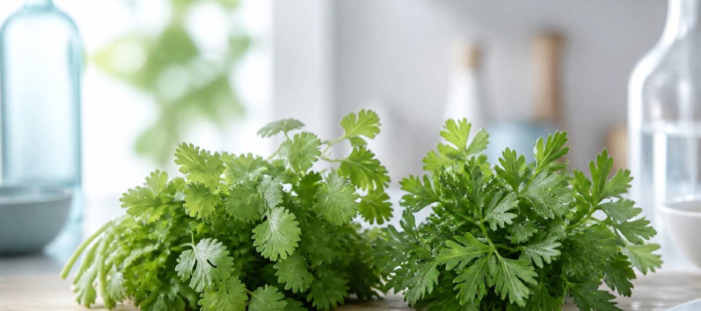 Coriandre et persil : différences, bienfaits et usages