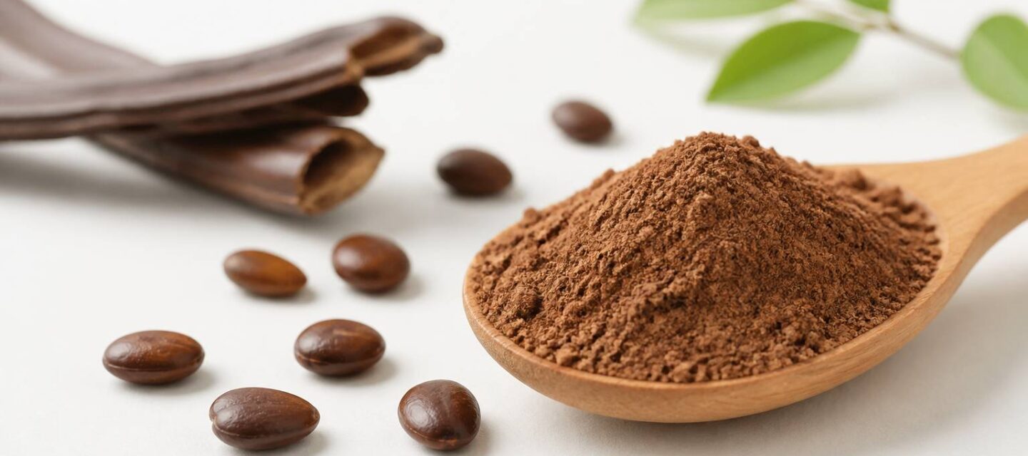 Graine de caroube : la farine sans gluten alternative au cacao