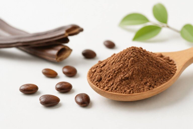 Graine de caroube : la farine sans gluten alternative au cacao