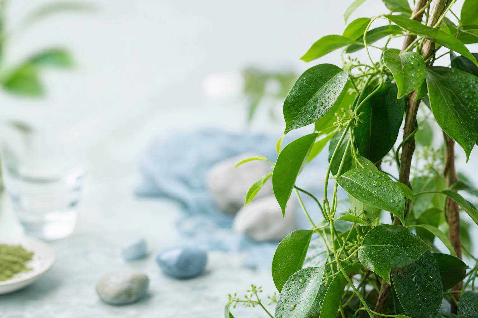 Photographie illustrative: Gymnema sylvestre : la plante qui régule le sucre dans le sang
