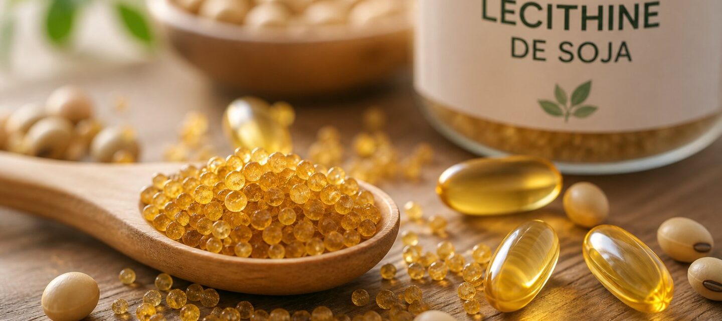 Lécithine de soja : bienfaits, dosage et précautions