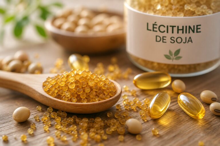Lécithine de soja : bienfaits, dosage et précautions