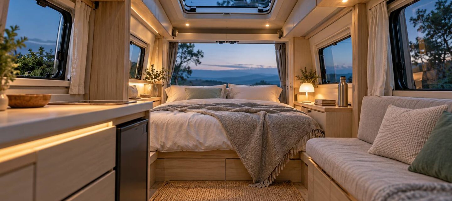 Bien dormir en camping-car : literie, aération et silence