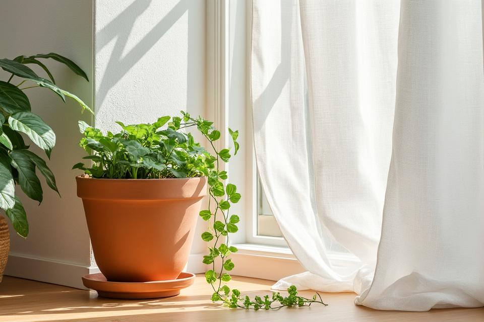 Intérieur lumineux et végétal — dossier habitat Bientitude