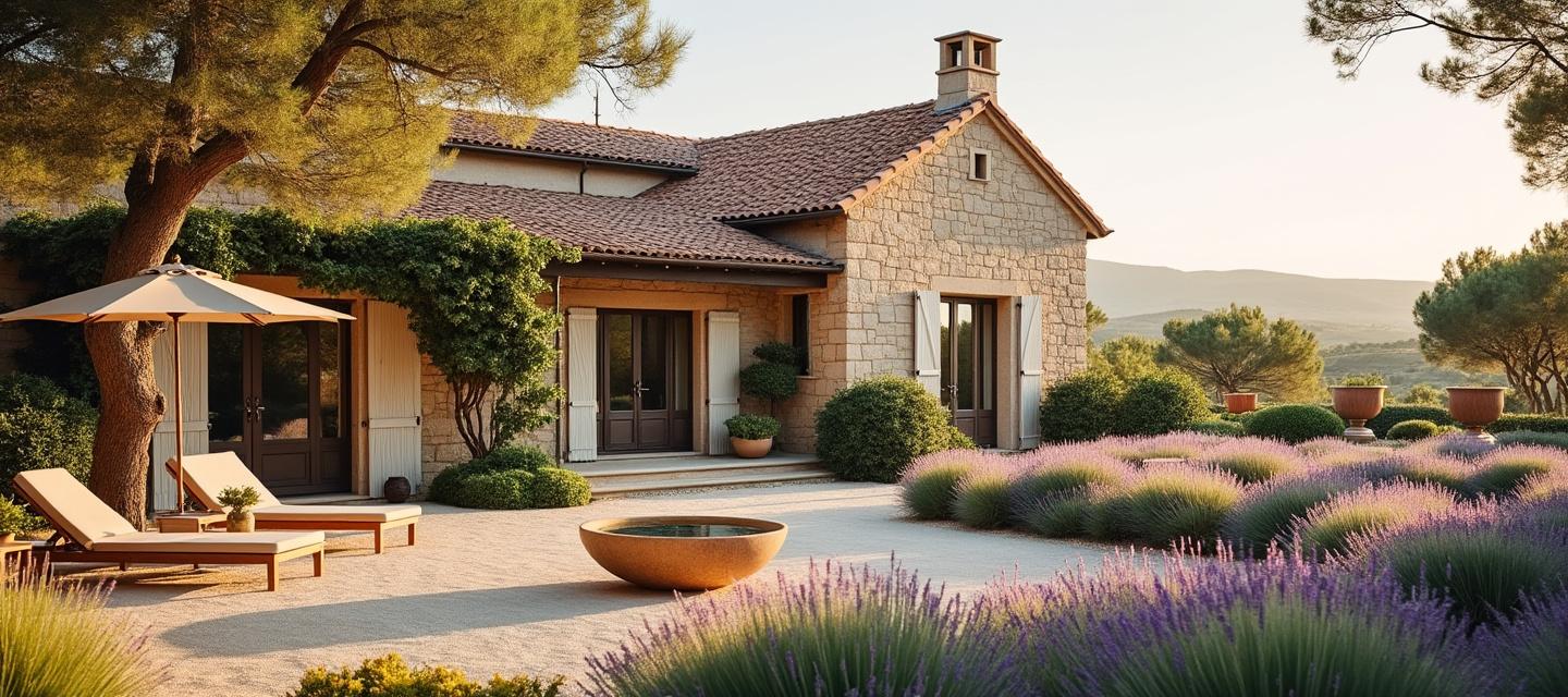 Mas en pierre Provence — retraite bien-être France